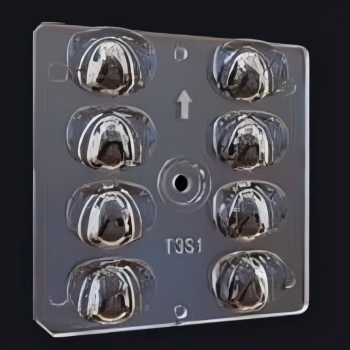 8 v 1 visoki - optični objektiv za ulično razsvetljavo